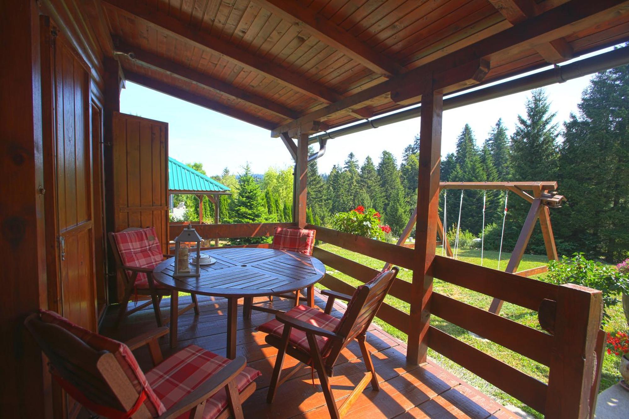 Вилла Brvnara Moj San - Log Cabin My Dream Zelin Mrzlovodicki Экстерьер фото